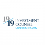 Generous support of 19/19 Investment Counsel