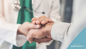 Handshake between doctor and digital equity